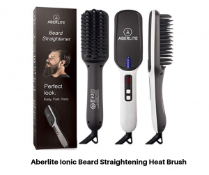Aberlite Ionic Beard Straightening Heat Brush