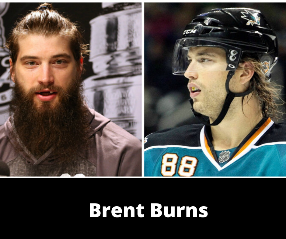 Brent Burns with beard