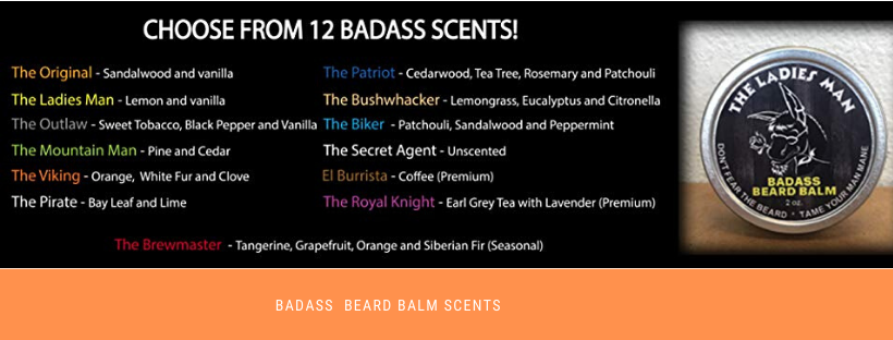 BADASS  BEARD BALM SCENTS