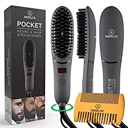 Aberlite Pocket - Compact Beard Straightener for Men